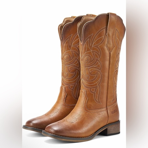 None Shoes - 🆕Western Cowboy Boots